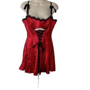 Vintage Shirley Corset Lace Up Chemise